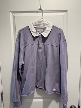 Urban Outfitters BDG Shirt XL Purple Long Sleeve Collared Pullover